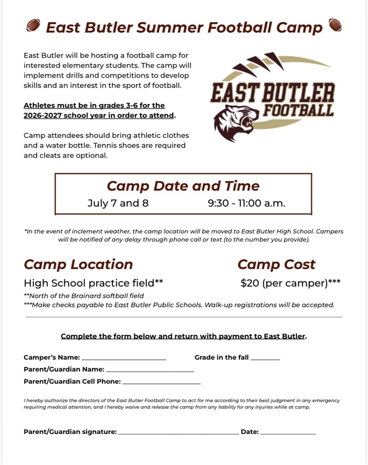 football camp