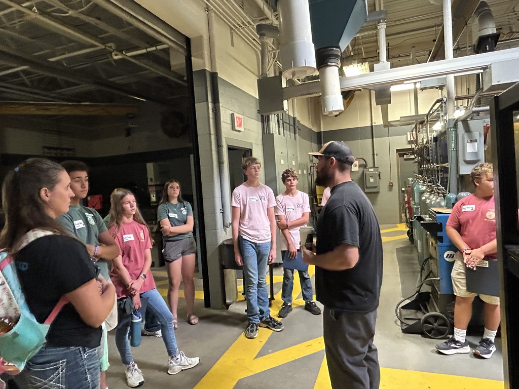 CCC welding tour