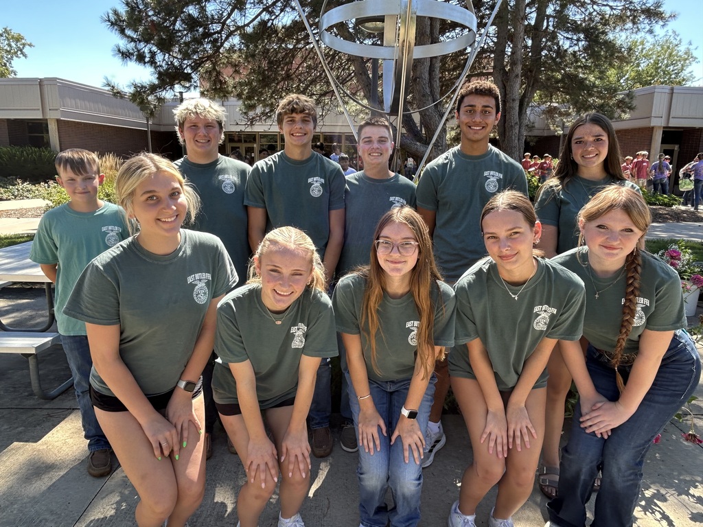 East Butler 9th grade FFA members