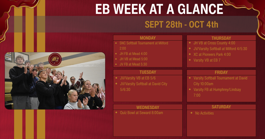 Weekly Calendar