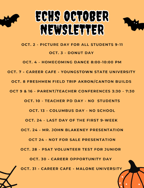 October Newsletter ECHS