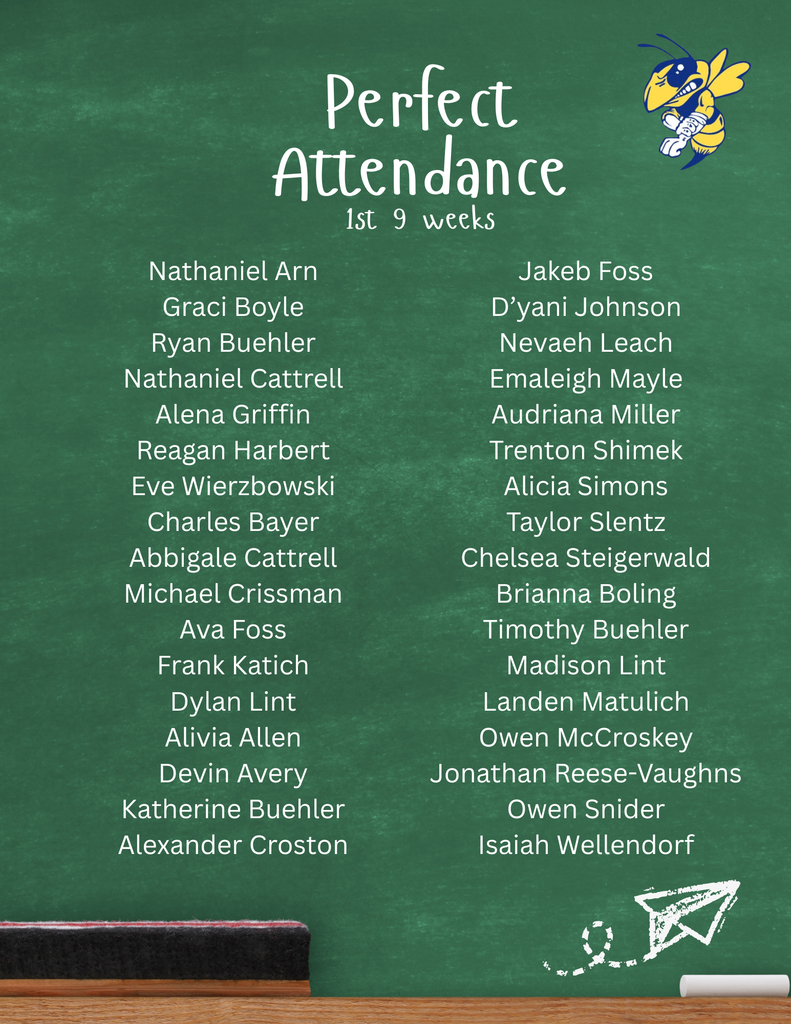 perfect attendance