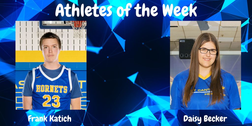 Frank and Daisy athlete of the week