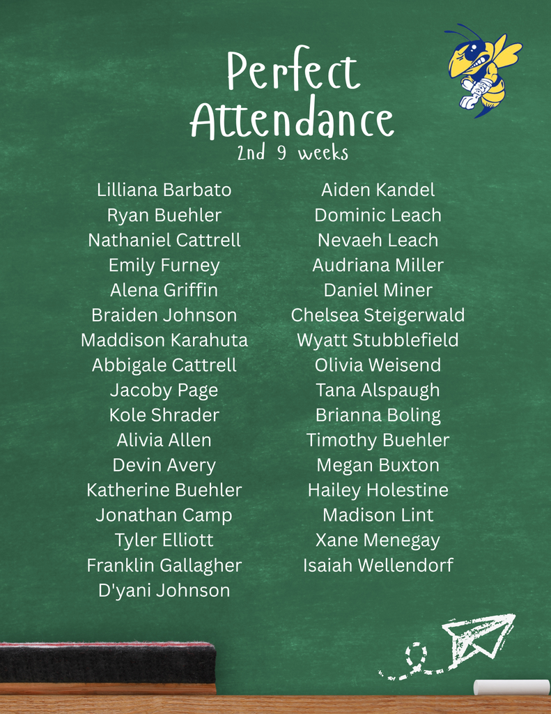 perfect attendance