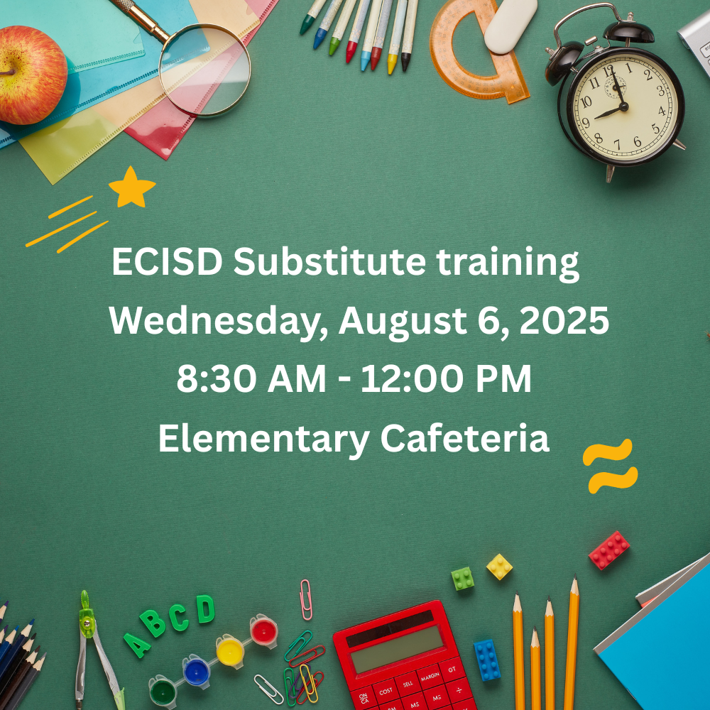 Substitute Training details