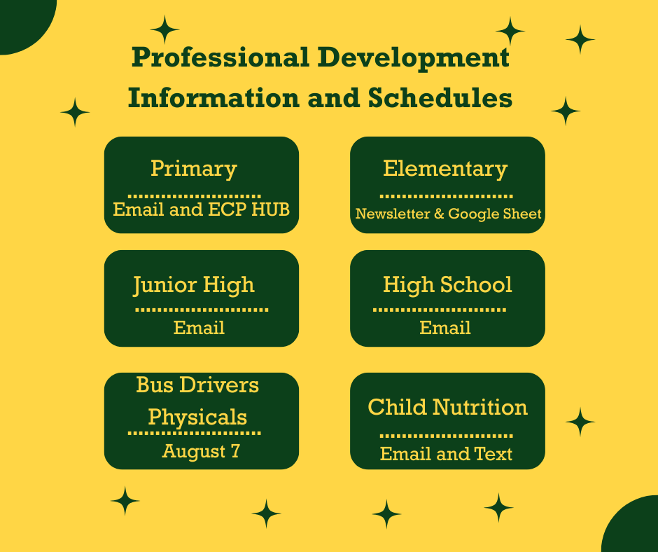 Schedules