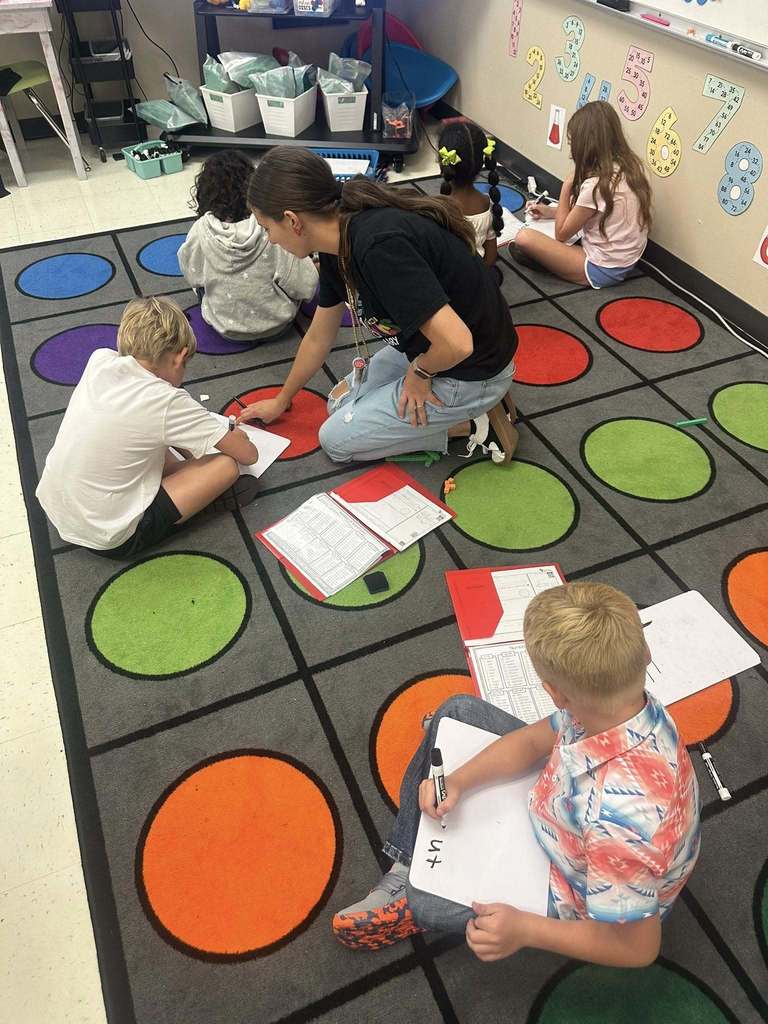 small group math students