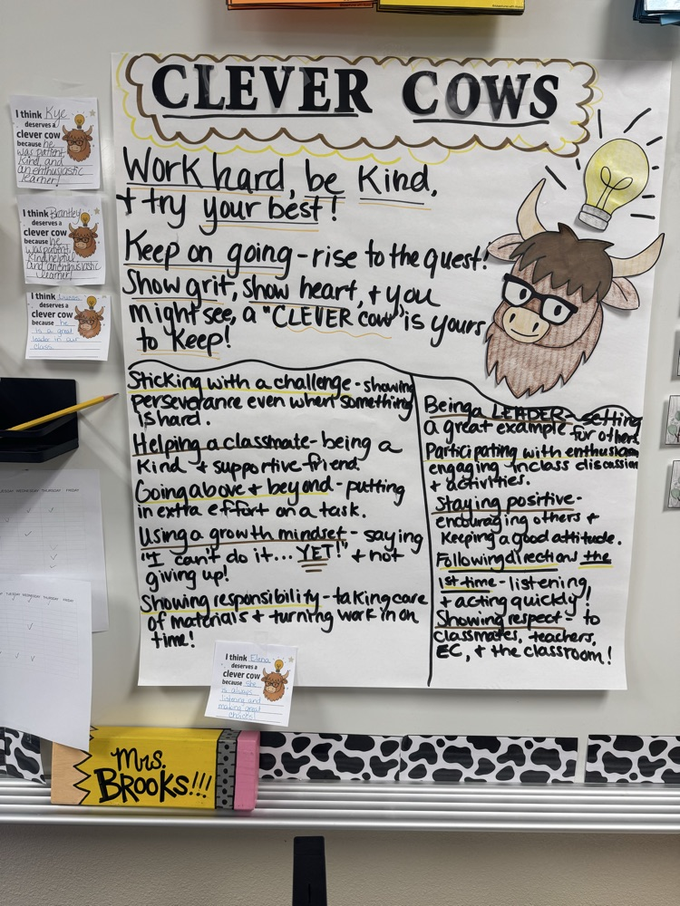 Expectations for earn a clever cow!