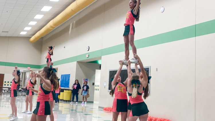 ECJH Cheerleaders