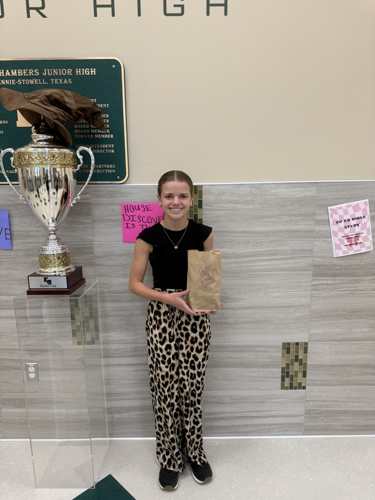 ECJH Sept Student of the Month