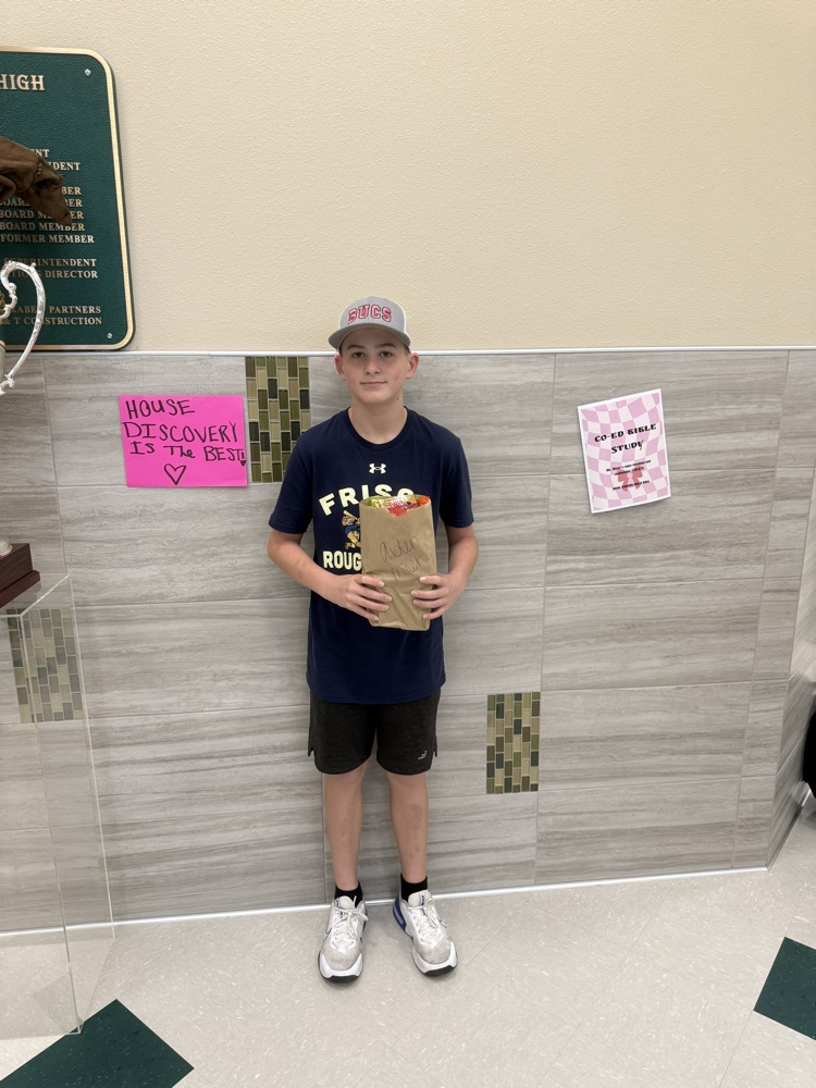ECJH Sept Student of the Month