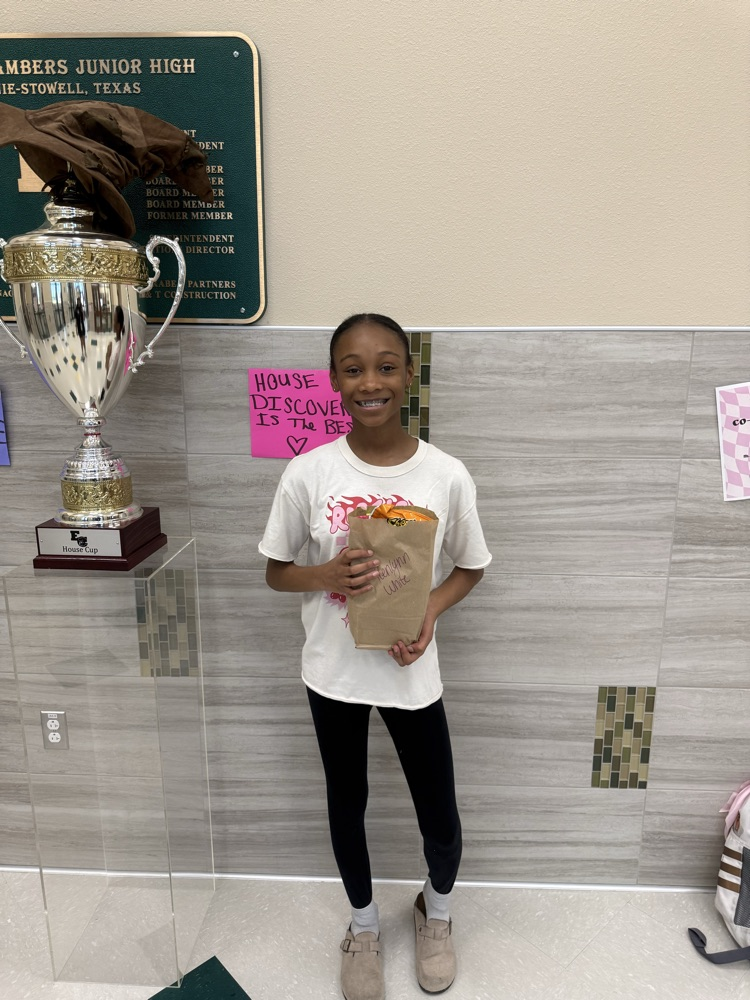 ECJH Sept Student of the Month