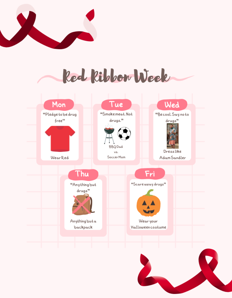 Red Ribbon Week Flyer