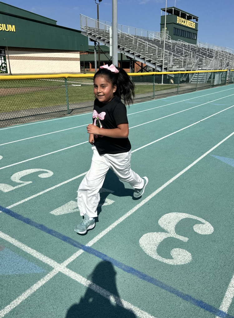 All the way through the finish line!