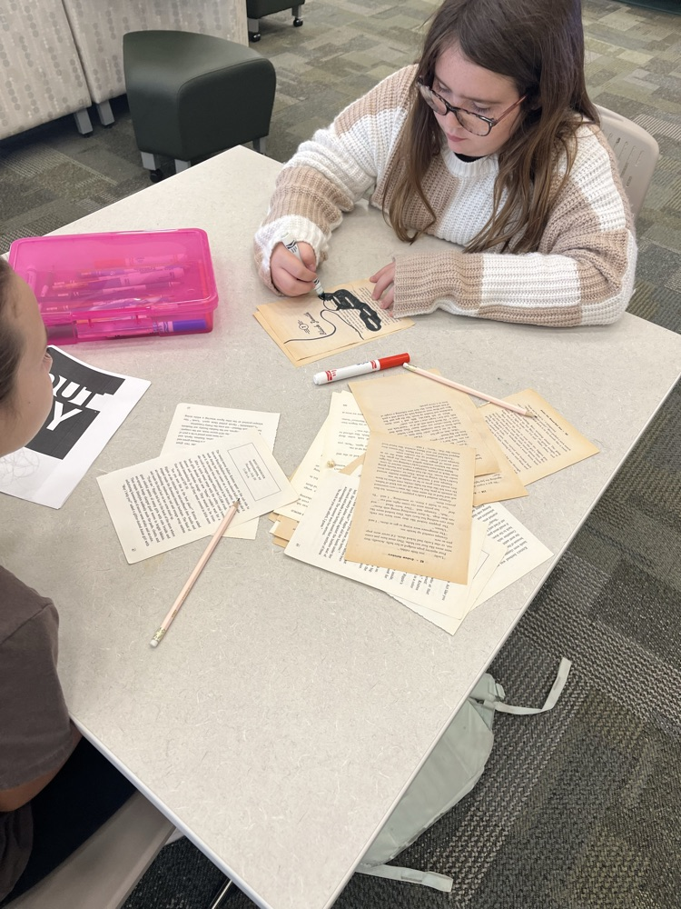 Lowery Black Out Poetry 