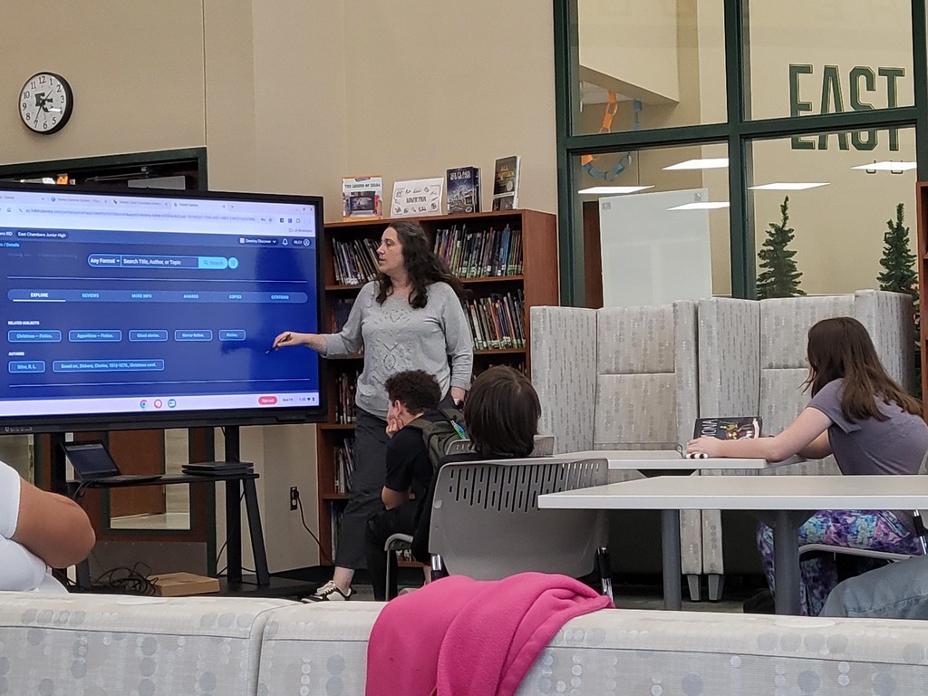 Mrs. Franzen teaching