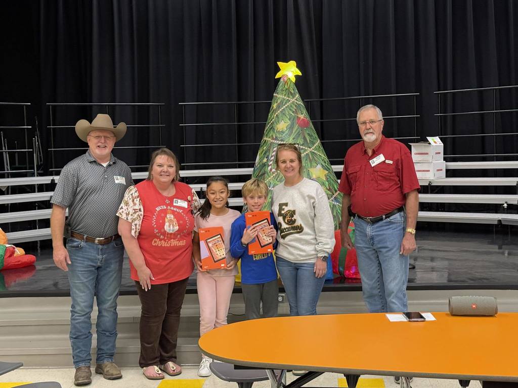 students and chicken club members