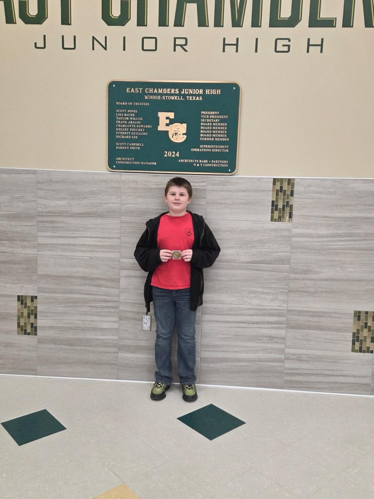 ECJH January Student of the Month