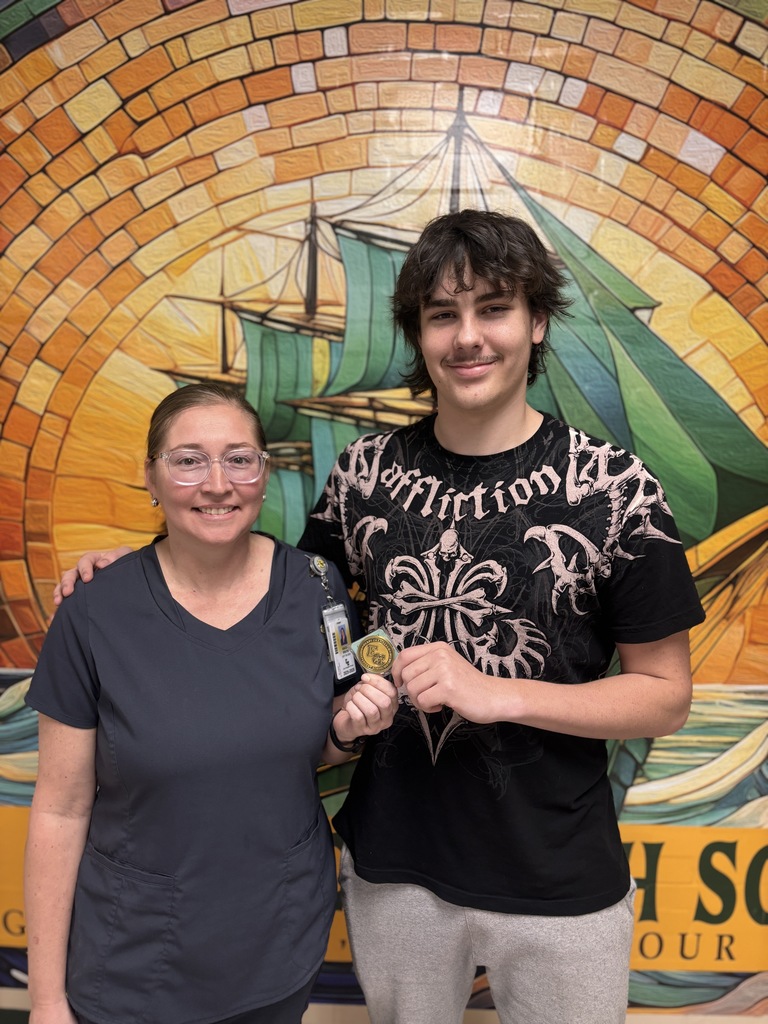 Nurse Vratis and Sean Norton