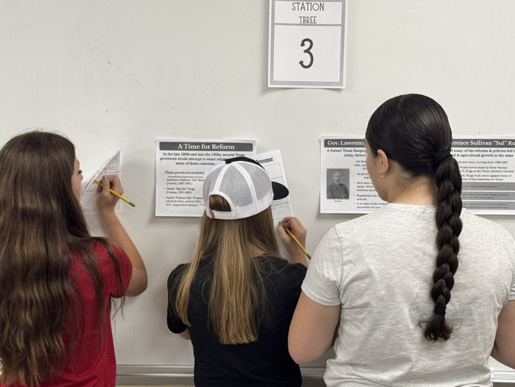 Group work at stations! 