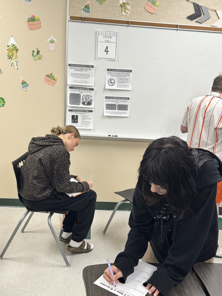 Group work at stations! 