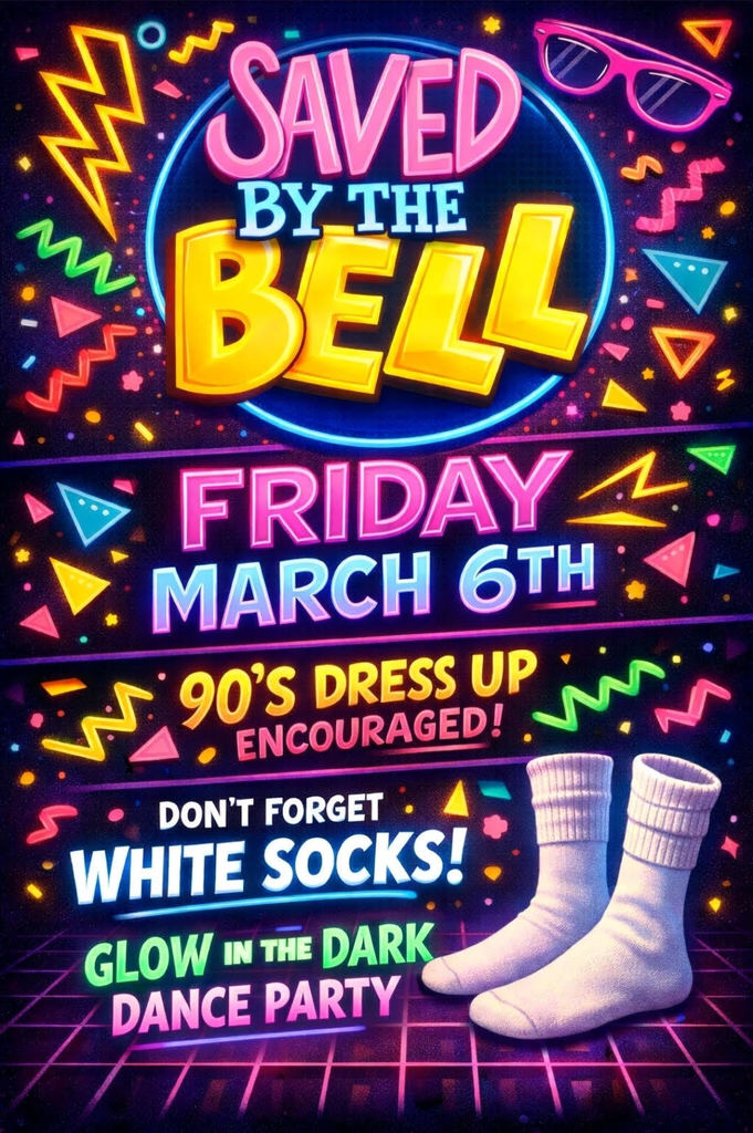 Saved by the Bell party Friday morning