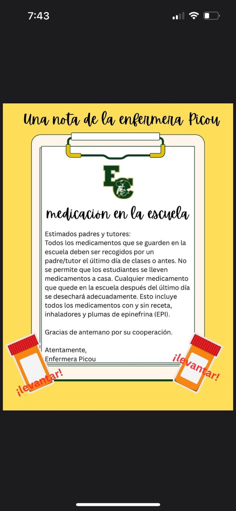 medication at school