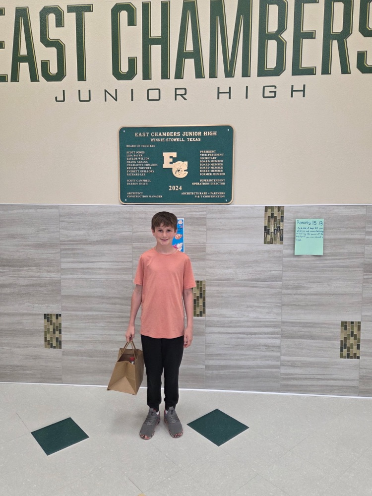 April Student of the Month