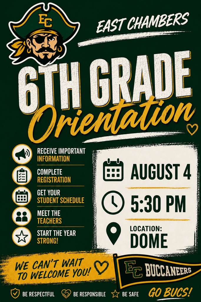 6th Grade Orientation Schedule 
