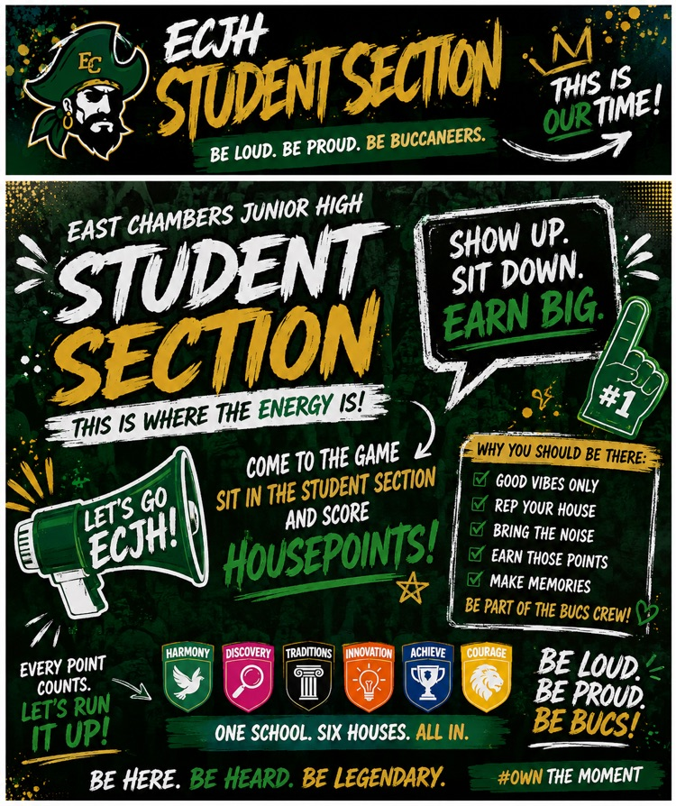 New student section group coming soon