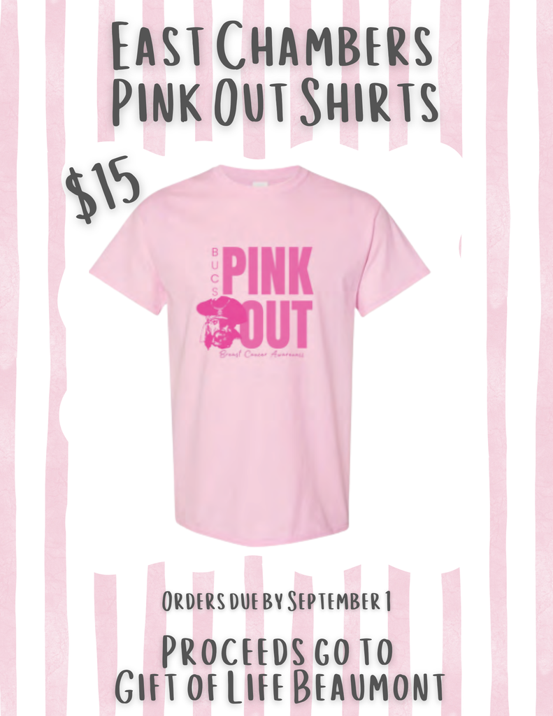 Pink Out Shirt Graphic $15 Order Today