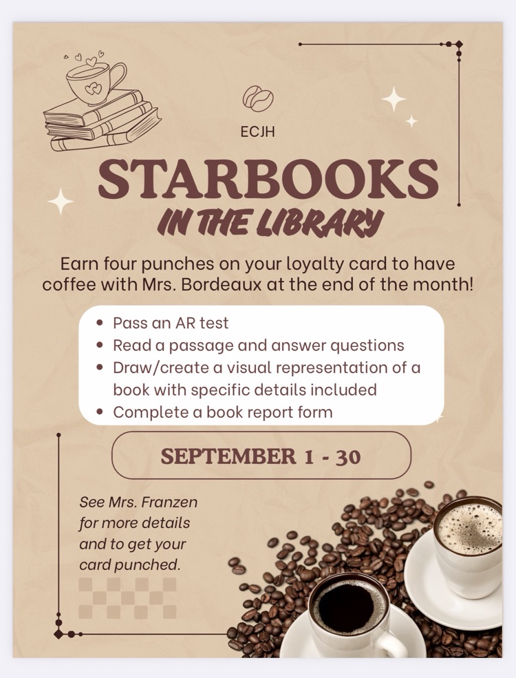 STARBOOKS September reading challenge