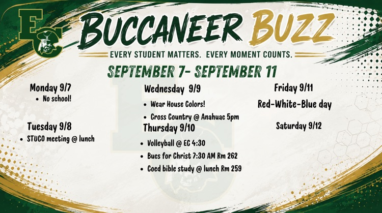 buccaneer Buzz wk 5