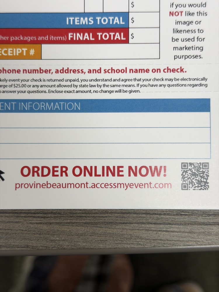 online order form pictures 