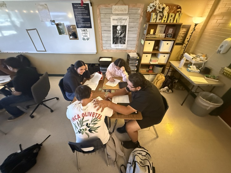 students participating in group work 