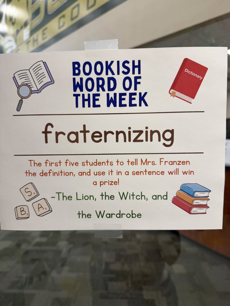bookish word of week! 