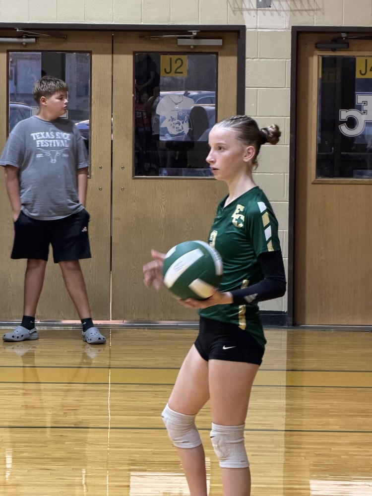ECJh volleyball game versus Tarkington
