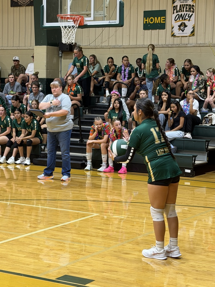 ECJh volleyball game versus Tarkington