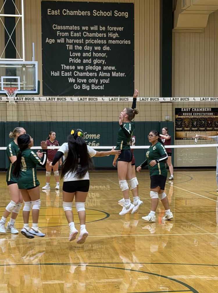 ECJh volleyball game versus Tarkington