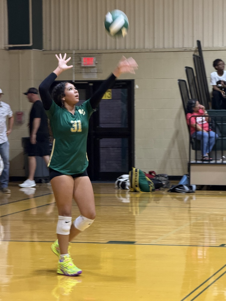 ECJh volleyball game versus Tarkington