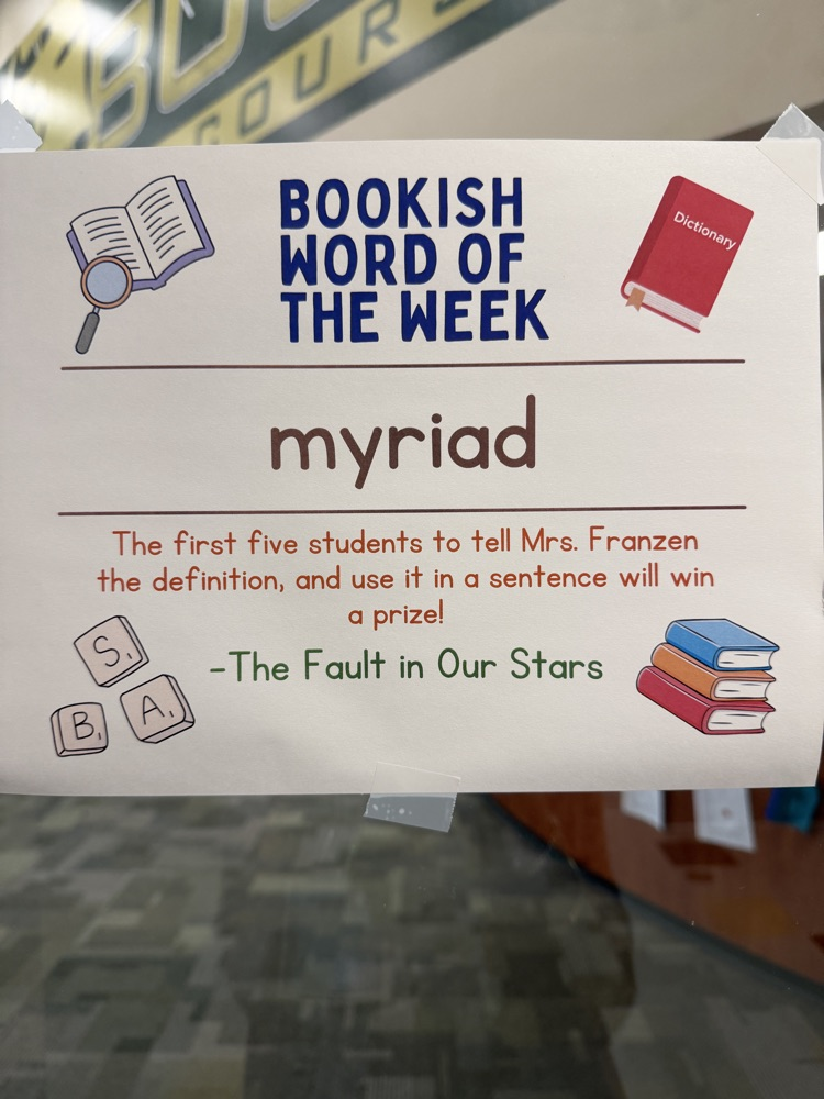 Bookish word of week! 