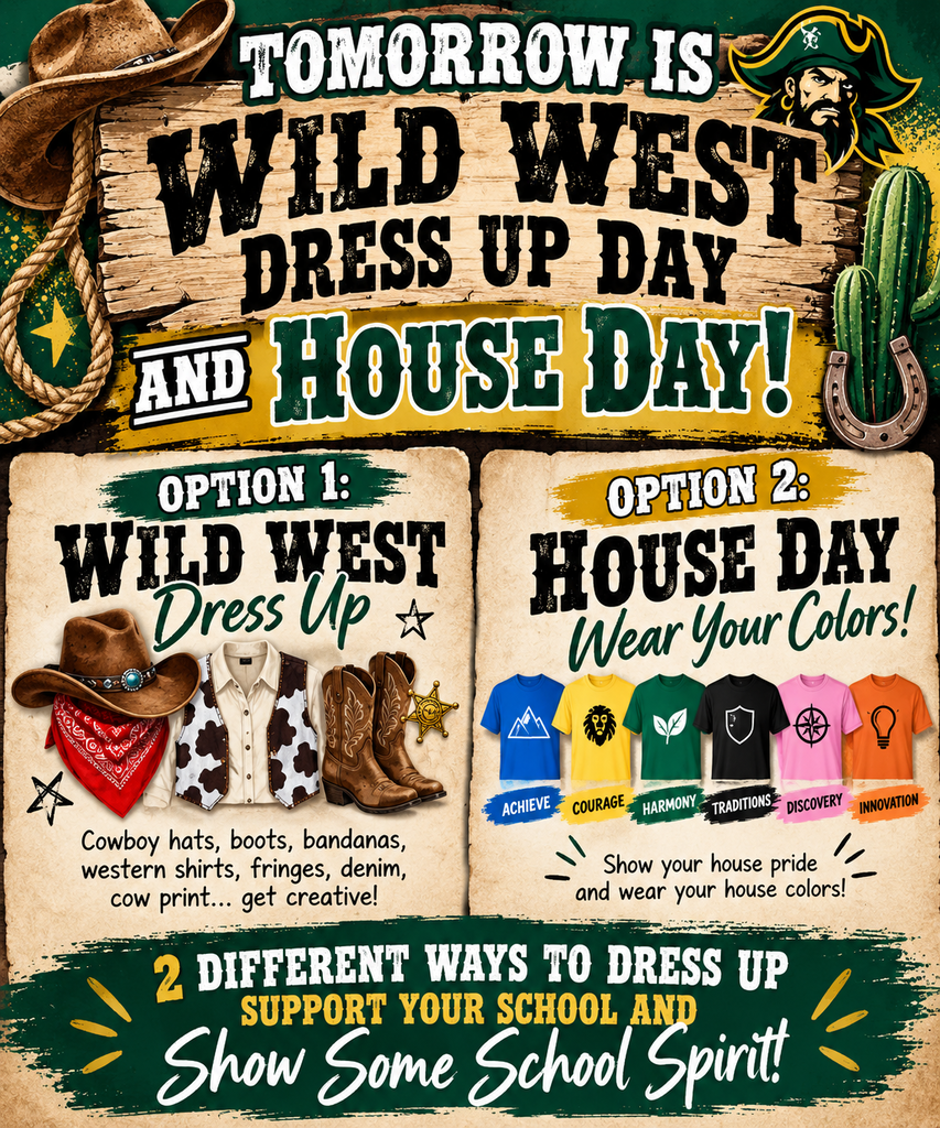 Dress up day reminder