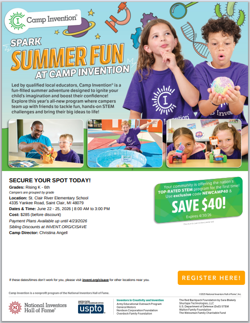 Camp Invention Flyer