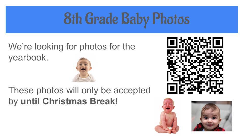 8th grade baby photos