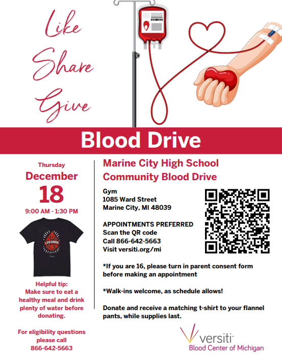 Blood Drive at MCHS