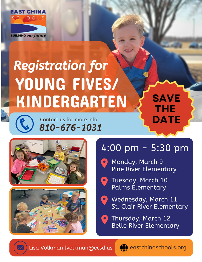 Young 5s and Kindergarten Round Up