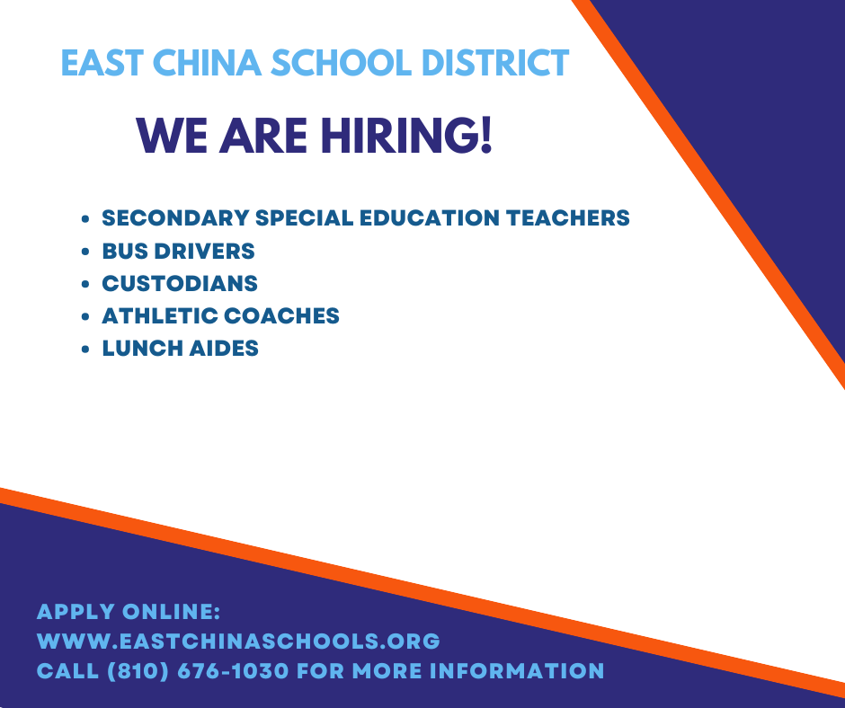 ECSD is Hiring Flyer
