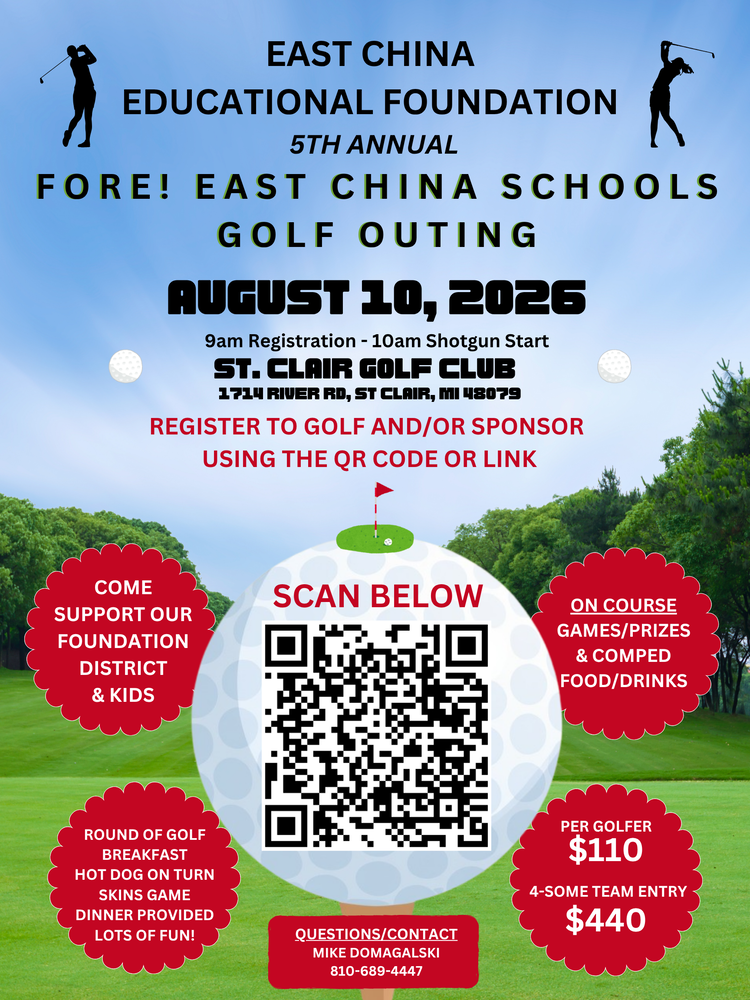 FORE! Golf Outing Flyer