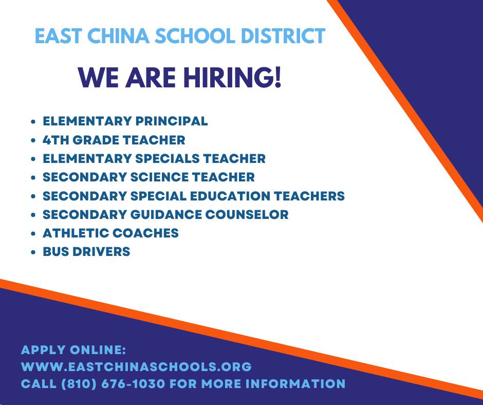 ECSD is Hiring Flyer