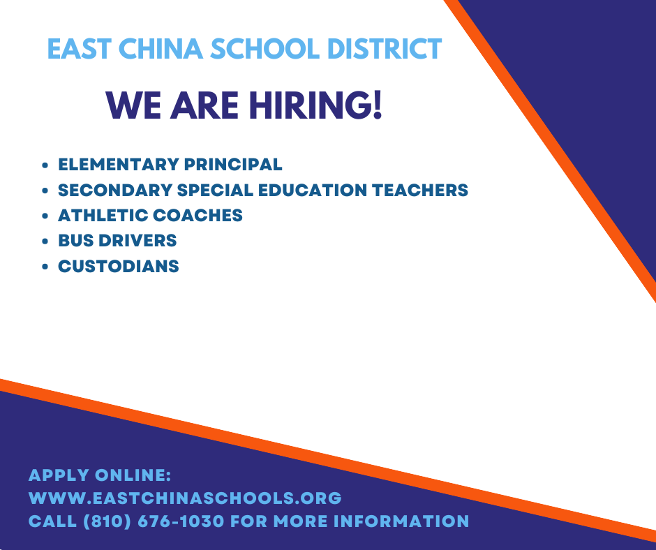 ECSD is Hiring Flyer
